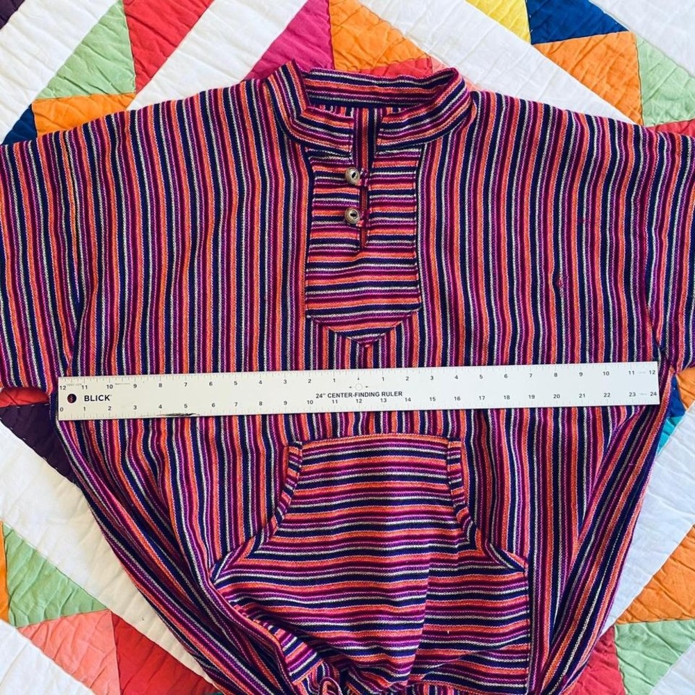 Colorful Peruvian Textile Top - Picture 4 of 8